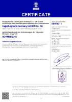DIN EN ISO 9001:2015 (EagleBurgmann Germany GmbH & Co. KG)