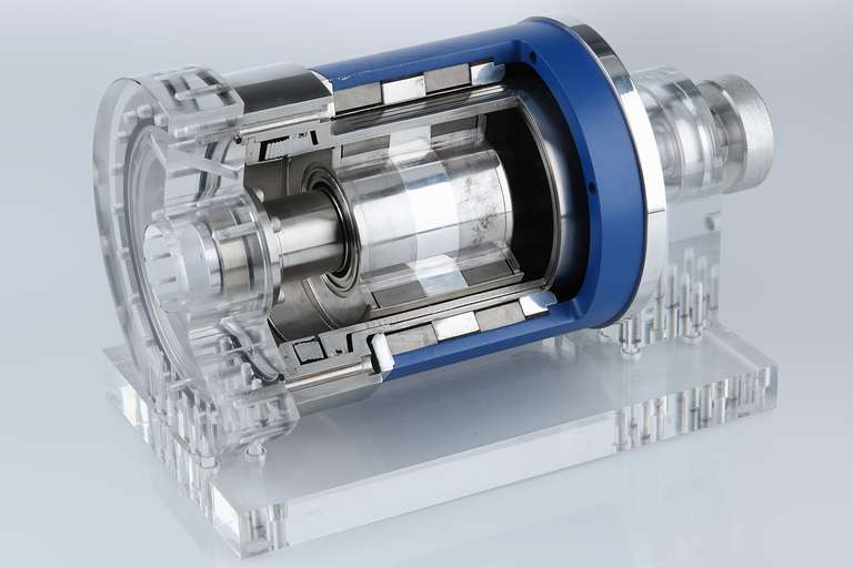 Hermetically sealed multistage vertical pump